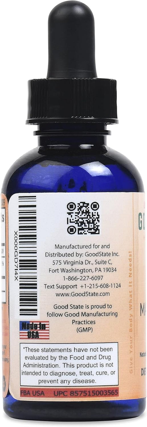 Good State Liquid Ionic Magnesium Ultra Concentrate (10 drops per 50 mg - 100 servings per bottle)...