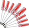 8PCS Magnetic Torx Screwdrivers Set Torx Security Screwdriver T8?T9?T10?T15 Torx 3mm, 75mm Long (red)...