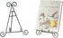 HUJI Sturdy Iron Display Stand Holder for Home Kitchen Decoration Platters, Pictures, Frames and Books. (1, 9")...