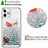 for iPhone 12 Pro Max Case iPhone 12 Pro Max Christmas Phone Case Glitter Sparkle Liquid Floating Case Shockproof Clear Soft TPU Bumper Case Xmas ...