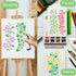 14PCS Leaves Stencils for Crafts Flowers Reusable Stencils for Painting Vines Stencils for DIY Crafts Texture Reusable Drawing Templates Stencils ...