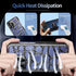 for iPhone 14 Pro Case,Glass Carbon Fiber for iPhone 14 Pro Case 6.1",Phone Case Light Slim 3D Stereo Heat Dissipation for 14 Pro Case,Support Wir...