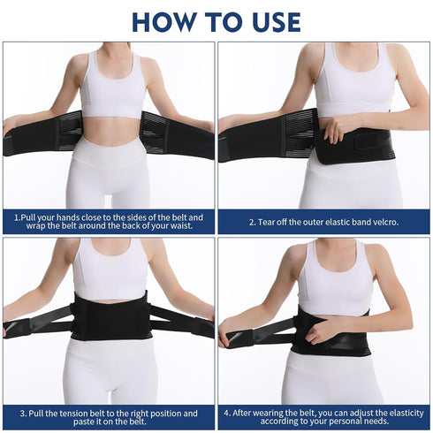Back Brace for Men Lower Back - Women Back Support Belt for Pain Relief, XX-Large Size...