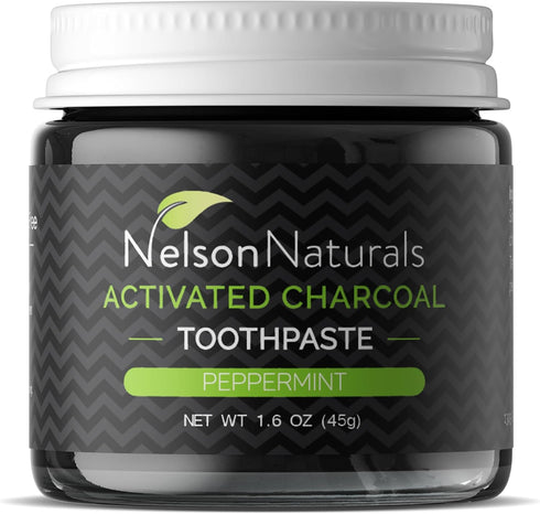 Activated Charcoal Toothpaste 1.6 oz - Peppermint...