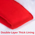 RJVW Christmas Santa Hat for Adults, Unisex Velvet Classic Holiday Santa Claus Hat for New Year Party Headwear...