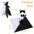 Pro Goleem Cat Loveys for Babies, Soft Security Blanket High Contrast Baby Toys for Newborn Stuffed Animals Baby Gifts for Boys and Girls, 16 Inch...