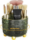 360° Rotating Makeup Brush Holder Organizer, Makeup Organizers Countertop, Makeup Organization Skincare Storage for Vanity, Desktop, Bathroom - Bl...