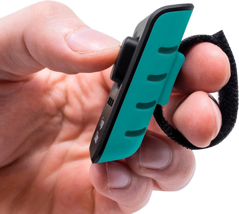 Educator Dog Training Finger Clicker with Audible Sound for Positive Reinforcement, Behavior and Obedience Pet Trainer, Teal...