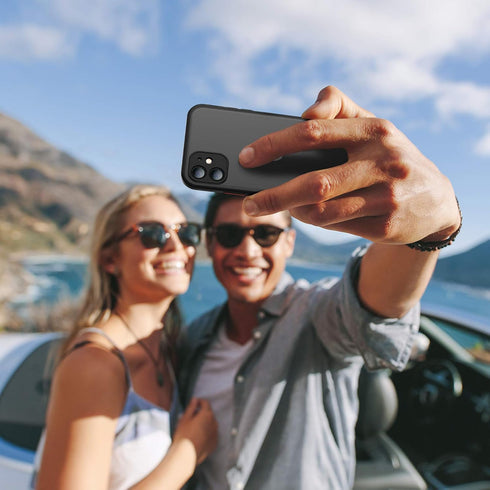 ORIbox for iPhone 11 Case Black, Shockproof Designed Case,Full Body Protective Cover 6.1", Platinum Ultra-Thin Non-Slip, Lightweight...