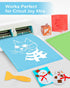 Gwybkq Cutting Mat 8.5x12in for Cricut Joy Xtra 6 Pack Reusable Sticky (Light, Standard, Strong) Grip Cricket Cut Mats Replacement Durable Adhesiv...