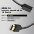 VCE 2-Pack HDMI Male to Female Swivel Adapter HDMI Extension Gold Plated Converter for Google Chrome Cast, Roku Streaming Stick...