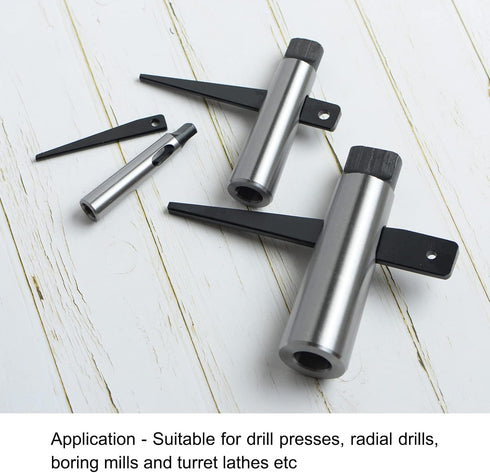 uxcell Morse Taper Drift for Morse Taper MT4 Lathe Drill Sleeves Carbon Steel...
