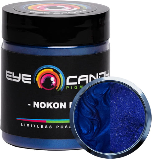 Eye Candy Premium Blue Mica Powder Pigment | Multipurpose DIY Arts and Crafts Additive | Acrylic, Natural Bath Bombs, Resin, Paint, Epoxy, Soap, N...