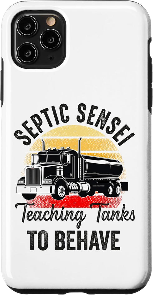 iPhone 11 Pro Max Septic Tank Pump Servicer Sewer System Installer Technician Case...