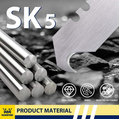 Hook Utility Knife Blades Dispenser Heavy Duty Blades SK5 Steel 20 pack...