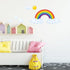 DECOWALL SG2-1713 Rainbow and Clouds Kids Wall Stickers Wall Decals Peel and Stick Removable Wall Stickers for Kids Nursery Bedroom Living Room dé...