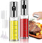 2 Pack Oil Sprayer for Cooking, Olive Oil Sprayer Mister for Air Fryer Kitchen Glass Bottle Versatile Spray Oil Dispenser Refillable Vinegar Sprit...