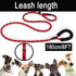 Slip Lead Dog Leash, Strong Dog Leash, 6 FT Heavy Duty Dog Leash, Durable Training Rope Slip Leash with Comfortable Padded Handle and Highly Refle...