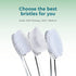 RADIUS Toothbrush Replacement Brush Heads 2-Count Improve Gum Health & Reduce Gum Issues - Soft - Pack of 3...