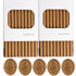 Antique Gold Wax Seal Sticks, ONWINPOR 40 Pcs Bronze Glue Gun Sealing Wax Sticks with Wax Seal Stamp, Bronze Gold Wax Seal Sticks, Sealing Wax Gre...