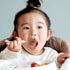 Mama Noodle Falling Prevention Fork and Spoon Pumpkin & Carrot...