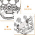 ULTNICE 12pcs Tiara Crown Brooch Pin Wedding Party Pageant Brooch (Silver)...