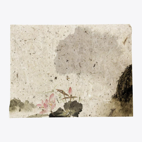 100 Pcs Mulberry Paper Rice Paper Handmade Decoupage Paper Sheets Vintage Craft Washi Paper DIY Painting for Kids Adults Calligraphy Drawing Writi...