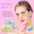 Under Eye Patches (30 Pairs) Gold Eye Mask and Hyaluronic Acid Eye Patches for puffy eyes,Rose Eye Masks for Dark Circles and Puffiness under eye ...