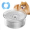 2L Dog Water Bowl No Spill Dog Bowl with Slow Feeder Mat 70oz Large Splash Proof Pet Water Dispenser with Filters Plastic Slow Drinking Bowl Vehic...