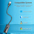 USB Ethernet Adapter, USB 3.0 to 10/100/1000 Gigabit Ethernet LAN Network Adapter Compatible with Nintendo, MacBook, Surface Pro, Notebook PC with...