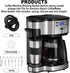 Coffee Maker Brew Basket Water Stop Valve Kit fits for Hamilton Beach FlexBrew Coffee Makers Basket 990117900 990237500-2 Sets...