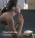 SURITCH for SHOKZ OpenFit Case Cover, Shockproof Magnetic Cases for SHOKZ OpenFit Open-Ear Earbuds True Wireless Bluetooth Headphones, Protective ...