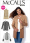 McCall's Patterns M7332 Misses' Open Front Vest & Jackets, ZZ (Large-X-Large-XX-Large)...
