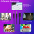 Headphone Splitter for PC 3.5mm Female to Dual 3.5mm Male Mic Audio Stereo Jack Y Splitter Cable Headphone Adapter Aux Cord, Suit for Smartphone/G...