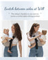 Baby Sling Carrier Newborn to Toddler,Ergonomic Sling Carrier with Adjustable Strap,Lightweight,Portable,Breathable,Soft Padding,Baby Hip Seat Car...