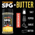 Grillaholics Twisted SPG + Butter Rub - Garlic Butter Seasoning & SPG Rub - Butter Flavored All Purpose Rub - Salt Pepper Garlic Seasoning...