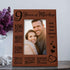 KATE POSH Wedding Anniversary, 9 Year Anniversary, 9 Years of Marriage, Husband & Wife, Boyfriend & Girlfriend, Gifts for Couple - Engraved Leathe...
