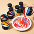 6 PCS Split Cups for Paint Pouring, Flower Pour Cups Acrylic Pouring Split Cups Paint Tools Fluid Painting Supplies Kit for DIY Pouring Paint and ...