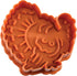 R&M International 0 Autumn 2" Pastry/Cookie/Fondant Stampers, Turkey, Acorn, Pumpkin, Oak Leaf, 4-Piece Set...