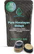 Holistic Bin Shilajit Resin - Himalayan Fulvic & Trace - Black Platinum Resin - Shilajit Extract - Mix Into Liquids - Serving Spoon Included - 10g...