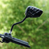 Motorcycle Rear View Mirror Pair Of Skull Skeleton Hand Motorcycle Rearview Mirror Universal 8Mm 10Mm, Car Accessories Skull Skeleton Hand Bike Mi...