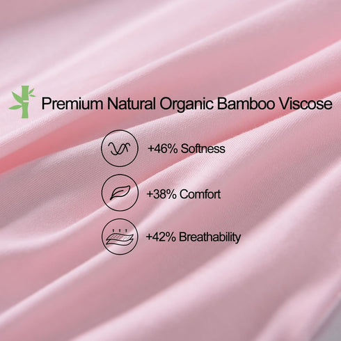 Viforu Rayon from Bamboo Sleep Sack Baby Wearable Blanket 0.5 Tog Sleeping Bag 12-18 Months Lightweight Newborn Sleeper 2-way Zipper Sleepsack Gir...