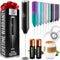 Zulay Kitchen Duracell Powered Milk Frother Handheld Foam Maker - Whisk Drink Mixer for Coffee, Latte, Matcha, Cappuccino - Mini Foamer by Milk Bo...