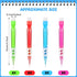 Assorted Mini Mechanical Pencils 0.7 mm Automatic Pencils with Mini Erasers Mini Pens Stationery Supplies for Home, Office, School Supplies, Writi...