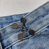 Jean Button Pins, Adjustable Jean Button, Detachable Jean Button Pin, No Sewing Required, Perfect Fit Instant Jean Button (Gun Color)...