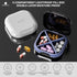 Daily Pill Organizer 4 Compartments, Portable Travel Pill Case, Mini Pill Container for Purse Pocket, Compact Travel Medicine Organizer for Vitami...