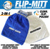Flipper FLIP-MITT 2 in 1 Dual-Sided Terry Cloth and Microfiber All-Purpose Cleaning Mitt - 2 Pack...