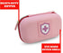 CASEMATIX Pink Compact Insulated Asthma Inhaler Travel Bag Case Compatible with Chamber Inhaler Spacer, Masks and More - Does Not Fit Spacers Long...