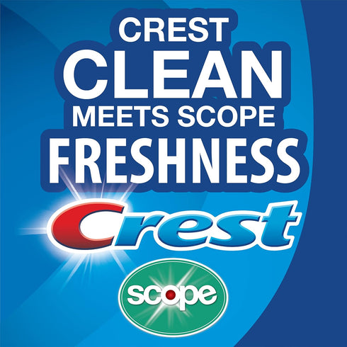 Crest Scope | One 4-Pack of Mint Breath Mist Sprays (4 Total Sprays) - 0.24 ounce (7mL) - Made in an FDA Audited USA Facility...