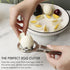 Best Utensils Stainless Steel Egg Slicer Wedger Cutter, Divides Hard Boiled Eggs Into 6 Equal Segments In One Action...